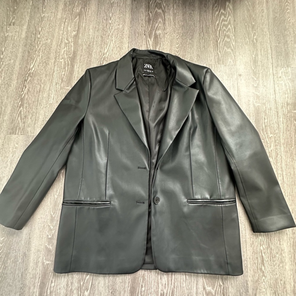 Zara Faux Blazer